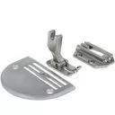 Zestaw do ciężkiego szycia ze stopką standardową (płytka 11315001 (H26) , ząbki 11314001, stopka P711, P127, 113160100) stebnówka transport dolny ząbkowy Jack A2H, A4H7,  F4H, F5H, JUKI 7000AH, SIRUBA 7200BH1