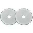 DW-RB003P 2S Ostrze noża krążkowego 28 mm, przerywane, 2 szt.