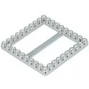 Klamra plastikowa 40mm ozdobna