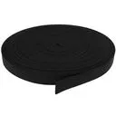 Guma obuwnicza 20mm kolor czarny 25mb