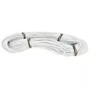 Guma okrągła 4mm kolor biały 100mb