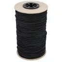 Guma okrągła 1.6mm kolor czarny 100mb