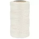 Nici lniane dratwa kolor biały 150x4 100g