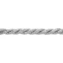 Sznurek ozdobny metalizowany 7mm