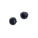 Guziki na stopce plastikowe 8mm kolor granatowy op.130szt.