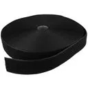 Rzep 40/38mm NYLON pętelka CZARNY /karton-600m/madis