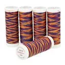 Nici do szycia Viga 80 9045 multicolor fioletowo-żółty 150m
