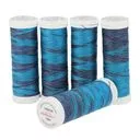 Nici do szycia Viga 80 9046 multicolor niebiesko-fioletowy 150m