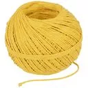 Sznurek lniany Leno 3 50g 88m kolor żółty