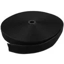 Rzep 30mm NYLON pętelka CZARNY /karton-800m/madis