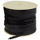 Taśma cekinowa 6mm kolor czarny 90mb