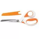 FISKARS Razoredge Softgrip 1070078 Nożyczki krawieckie 21 cm do tkanin z osłoną ostrza