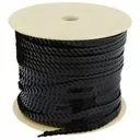Taśma cekinowa 6mm kolor czarny 90mb
