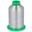 Nici do haftu metalizowane Iris 40 kolor srebrny 3996 1000m