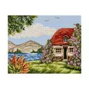 Kanwa 24x30 z nadrukowanym wzorem 6009 do haftowania muliną