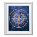 Zestaw z koralikami do haftu VDV 25x31 wzór TN-1152 Compass for Good Luck