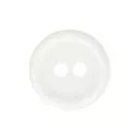 Guziki koszulowe 11mm 18F kolor biały