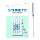 HAx1 SP 75 Igły do owerloków domowych  do stretchu i dzianin SUPER STRETCH SCHMETZ op.5szt.