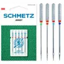 130/705 H SUK Igły kulkowe do jerseyu i dzianin mix 1x70, 2x80, 1x90, 1x100 SCHMETZ do maszyn domowych op.5szt.