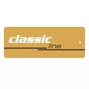 Etykiety firmowe classic line kolor złoty