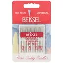 ​130/705 H Igły do tkanin BEISSEL mix 1x70, 2x80, 1x90, 1x100 do maszyn domowych op.5szt.