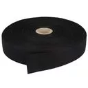 Taśma bawełniana jodełka 30mm kolor czarny 50mb