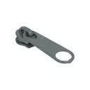 Suwak kordel do taśmy suwakowej spiralnej #3 non-lock kolor szary 500szt.