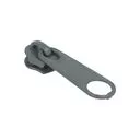 Suwak kordel do taśmy suwakowej spiralnej #3 non-lock kolor szary 500szt.