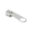 Suwak kordel do taśmy suwakowej spiralnej #3 non-lock kolor szary 500szt.