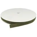 Taśma welurowa 23mm kolor zielony khaki 50mb