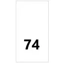 Wszywki rozmiarowe 74