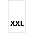 Wszywki rozmiarowe XXL