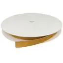 Taśma welurowa 23mm kolor żółty 50mb
