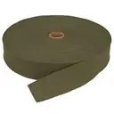 Taśma bawełniana 30mm płócienna kolor zielony khaki 50mb
