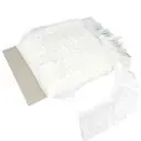 Frędzle cięte na taśmie 60mm kolor biały