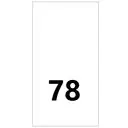 Wszywki rozmiarowe 78