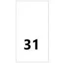 Wszywki rozmiarowe 31