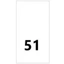 Wszywki rozmiarowe 51