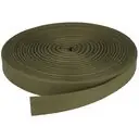 Taśma bawełniana jodełka 20mm kolor zielony khaki 50mb
