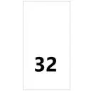Wszywki rozmiarowe 32
