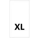 Wszywki rozmiarowe XL
