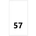 Wszywki rozmiarowe 57