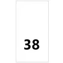 Wszywki rozmiarowe 38
