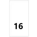 Wszywki rozmiarowe 16