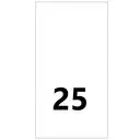 Wszywki rozmiarowe 25