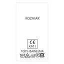 Wszywki surowcowo-ostrzegawcze rozmiar dowolny 100% BAWEŁNA 45° CE duże