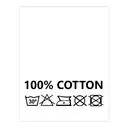 Wszywki surowcowo-ostrzegawcze 100% COTTON 30°20 x 22mm