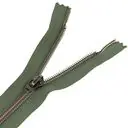 Zamek błyskawiczny #5 nierozdzielczy ozdobny 12cm kolor zielony khaki