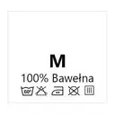 Wszywki surowcowo-ostrzegawcze rozmiar M 100% Bawełna 60°