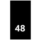 Wszywki rozmiarowe 48